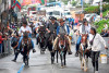 Abren paso a la cabalgata de Feria