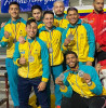 El karate de Caldas volvió con 10 medallas del Nacional Interligas de Cali