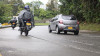 Desnivel en la vía, trampa para los motociclistas en la avenida Kevin Ángel de Manizales