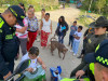 Policía realizó jornada de alimentación a perros y gatos en el norte de Manizales