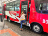 Expuestos al peligro en colectivos y buses del transporte público