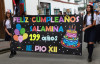 Con desfile amenizaron las fiestas por los 199 años de Salamina (Caldas)
