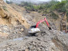 Fuertes lluvias provocan caída de rocas en sector de Marmato (Caldas)