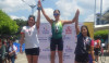 El triatlón de Caldas subió al podio de la Copa Colombia por seis medallas en el Lago Calima